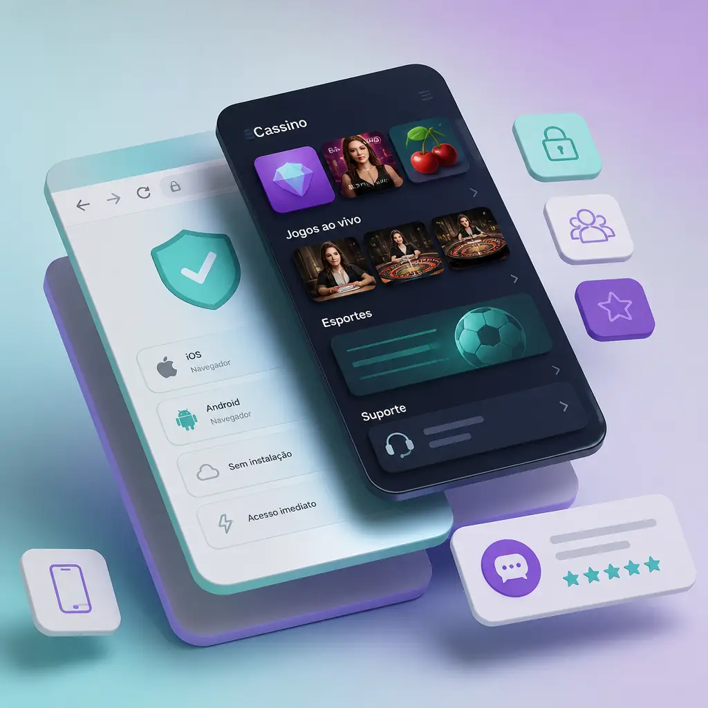 App Izzi Casino – Slots e Cassino ao Vivo no Celular visual guide for Izzi Casino