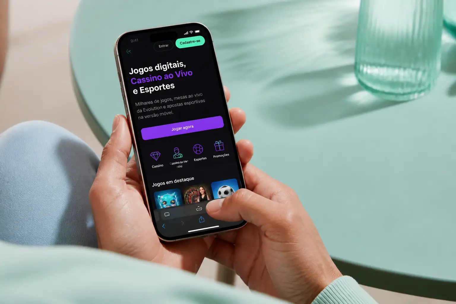 App Izzi Casino – Slots e Cassino ao Vivo no Celular visual guide for Izzi Casino