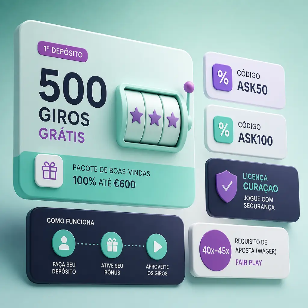 Rodadas Grátis Izzi Casino – Giros e Pacote de Boas-Vindas visual guide for Izzi Casino